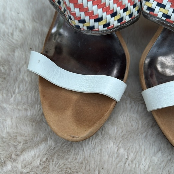 COACH Steffi Sem Mat Heels in Chalk/Warm Pewter sz 9.5 - Picture 3 of 7